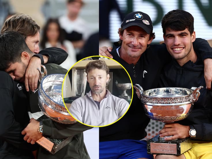 Juan Carlos Ferrero explica por qué terminó su relación profesional con Carlos Alcaraz