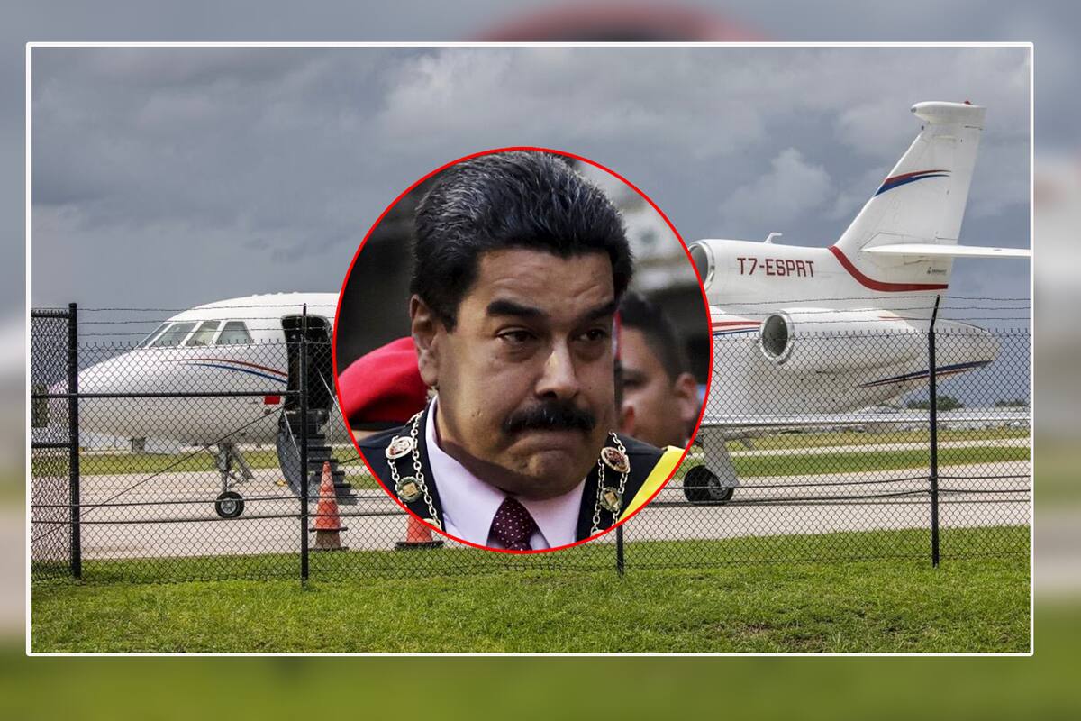 Estados Unidos busca decomisar el avión de Nicolás Maduro por estos motivos