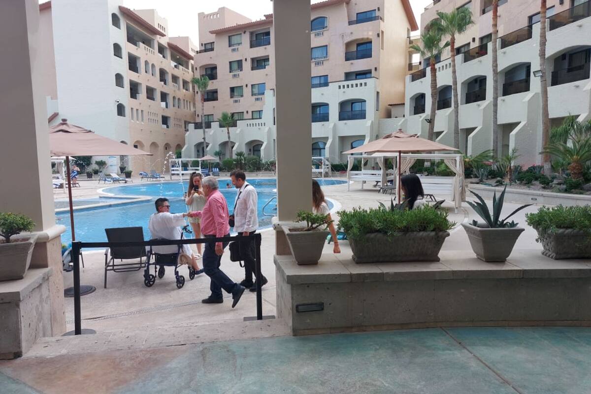 AMLO es captado en hotel en Puerto Peñasco