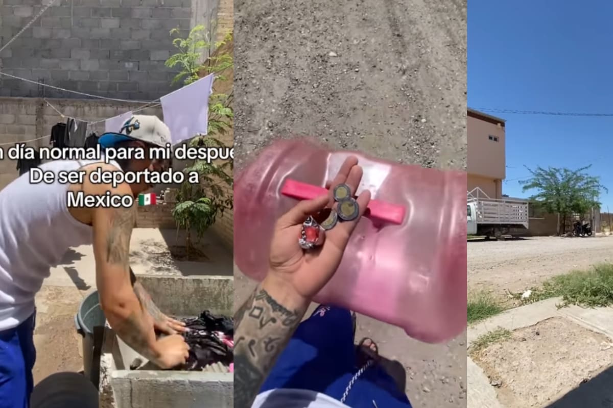 Joven deportado de Estados Unidos muestra en video cómo es su día a día tras volver a México