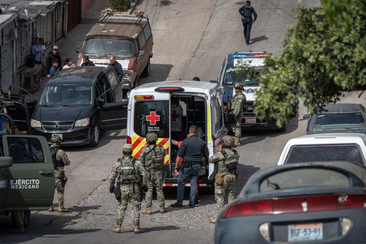 Una mujer fue atacada a balazos la tarde del 3 de abril en la colonia Obrera Primera Sección y localizada herida en la cabeza dentro de un vehículo. Foto: BorderZoom