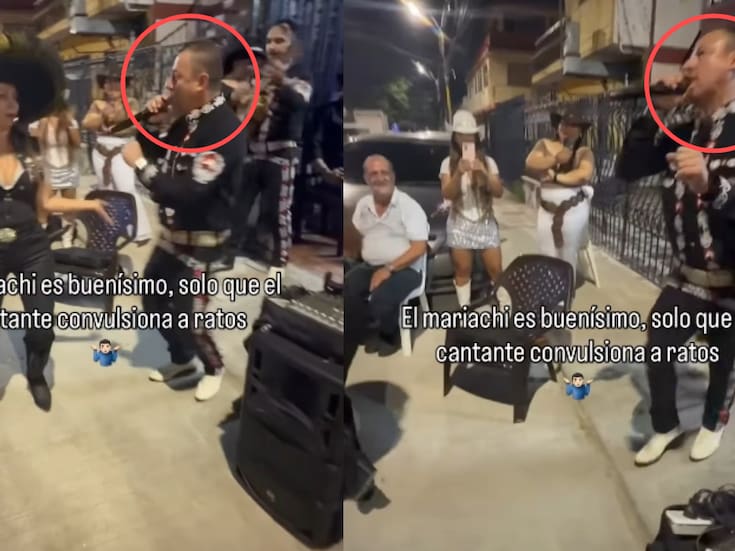 “Estaba aburrida y este hombre me sacó la risa”: mariachi se vuelve viral por sus peculiares pasos de baile