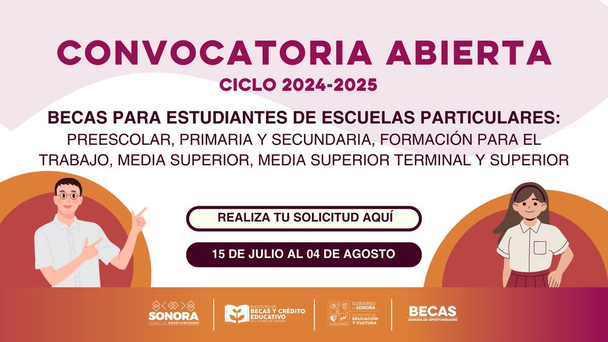 La convocatoria estará abierta hasta el 4 de agosto.