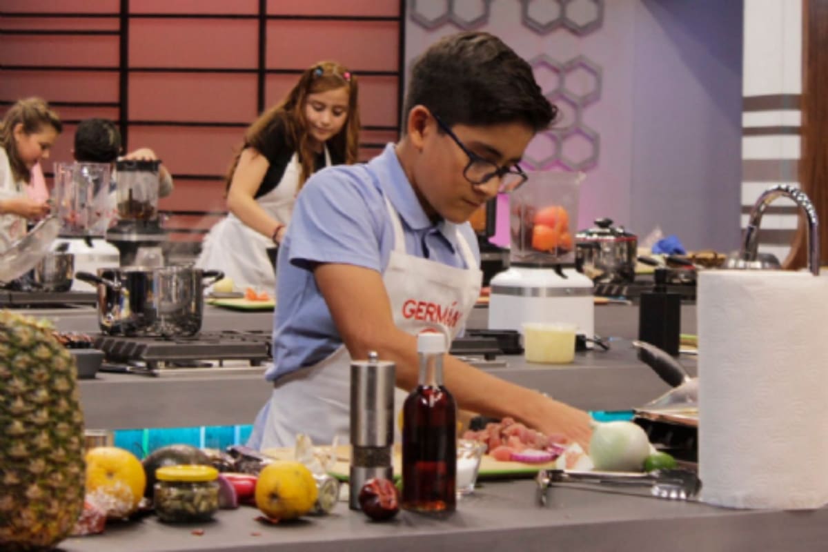 Hijo de Germán Montero sufre accidente en MasterChef Junior