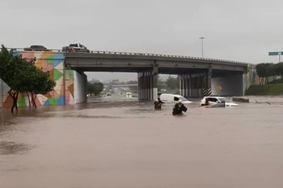 Lluvias en Rosarito: Sigue cerrado el Nodo Pemex