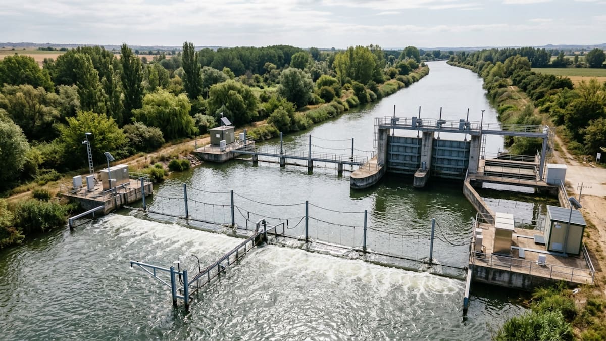 Sistemas de sonido, electricidad y burbujas forman un escudo multicapa que disuade a los peces sin causarles daño, según autoridades ambientales estadounidenses. /Ilustrativa