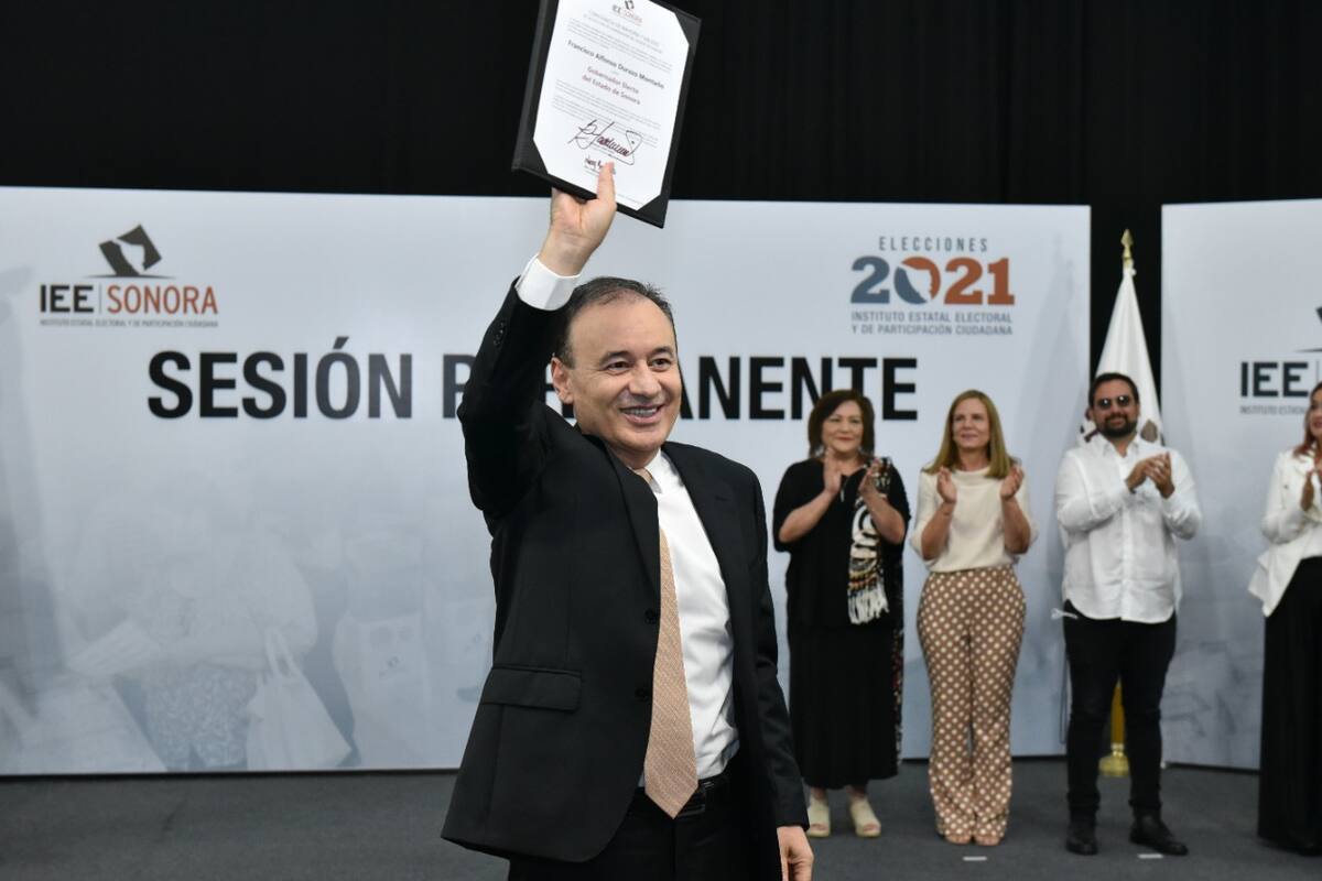 Alfonso Durazo recibe constancia de mayoría y se convierte en gobernador electo de Sonora