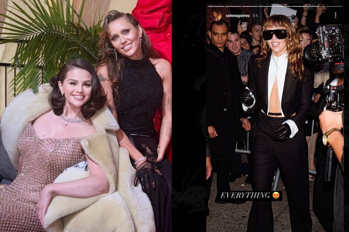Selena Gomez demuestra su amistad con Miley Cyrus en Instagram