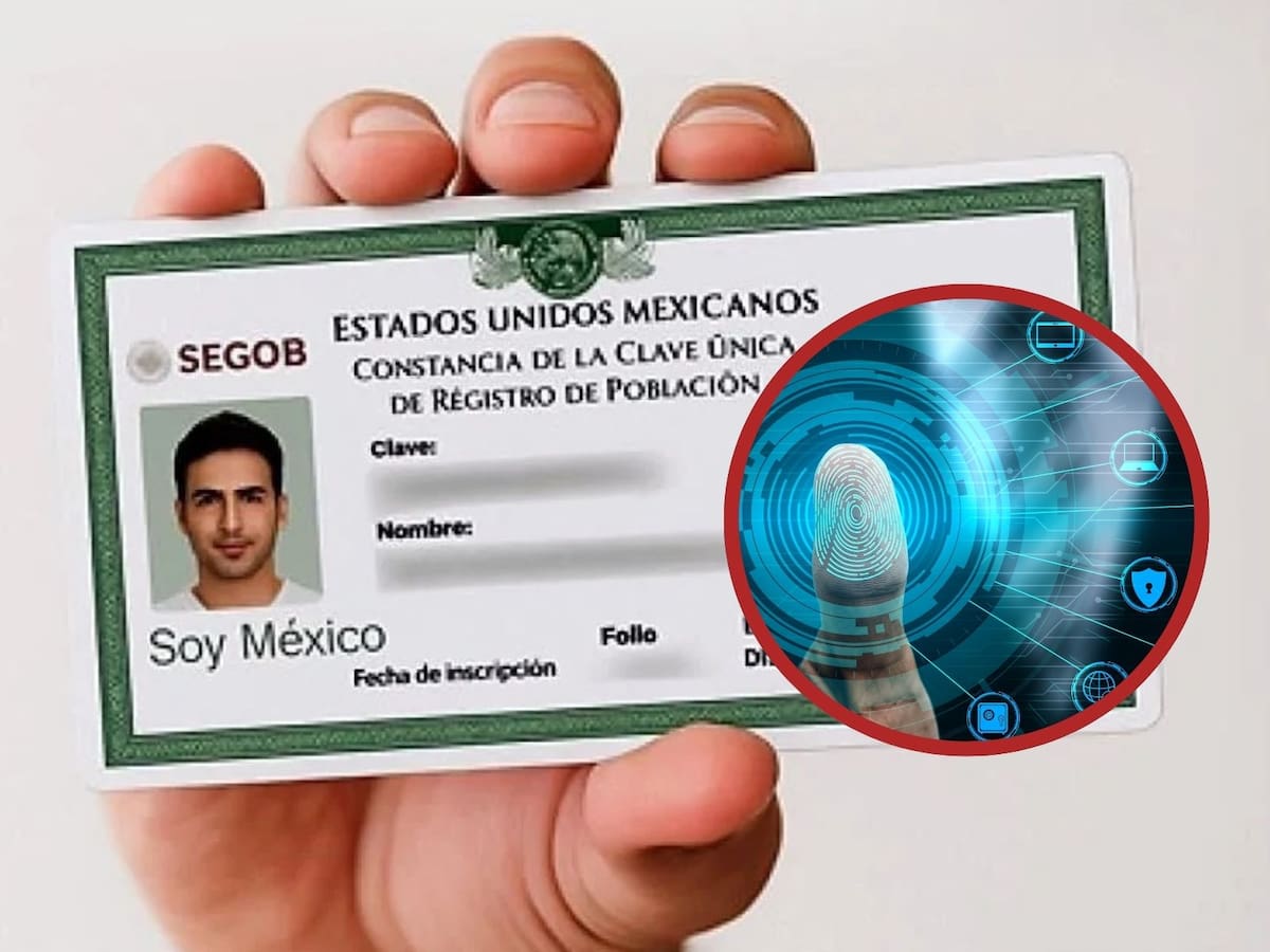 Entra en vigor la CURP biométrica en México. | Crédito: BANCO DIGITAL GH/Canva