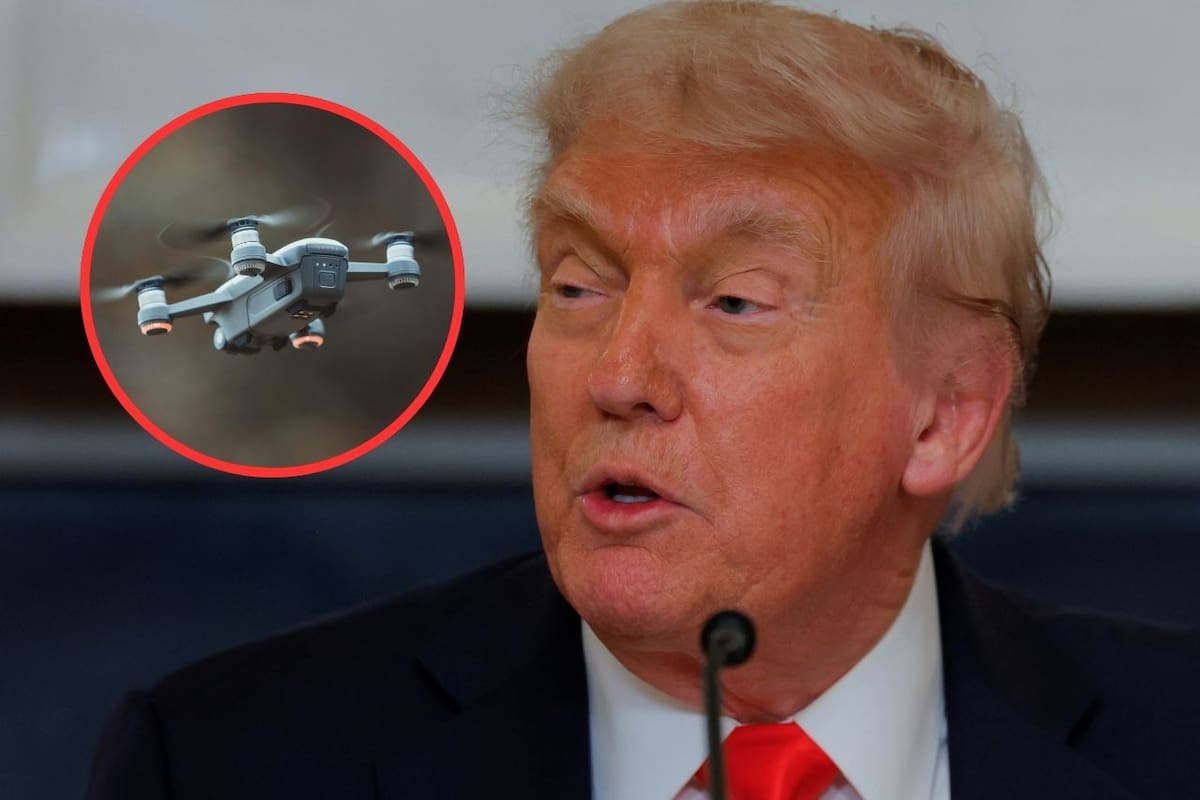 ILUSTRATIVA DE ARCHIVO. El presidente Donald Trump firmó decretos para fortalecer la seguridad aérea en Estados Unidos y promover nuevas tecnologías de vuelo. Fotos: Reuters/Pexels/Canva
