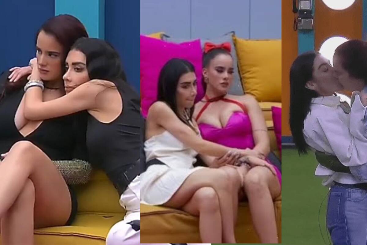¡Garime es real! Gala Montes y Karime Pindter se besan en La Casa de los Famosos México
