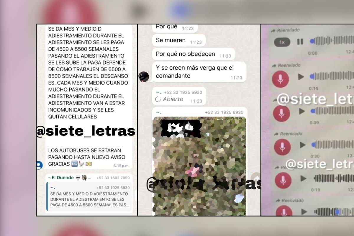 IMÁGENES FUERTES: Periodista se infiltra en grupo de reclutamiento del CJNG; difunde VIDEOS, audios y fotos