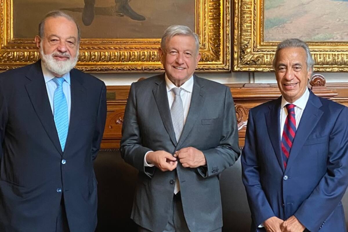 Nadie es más que otro y no todo el que tiene es malvado: AMLO tras reunión con Carlos Slim y Miguel Rincón
