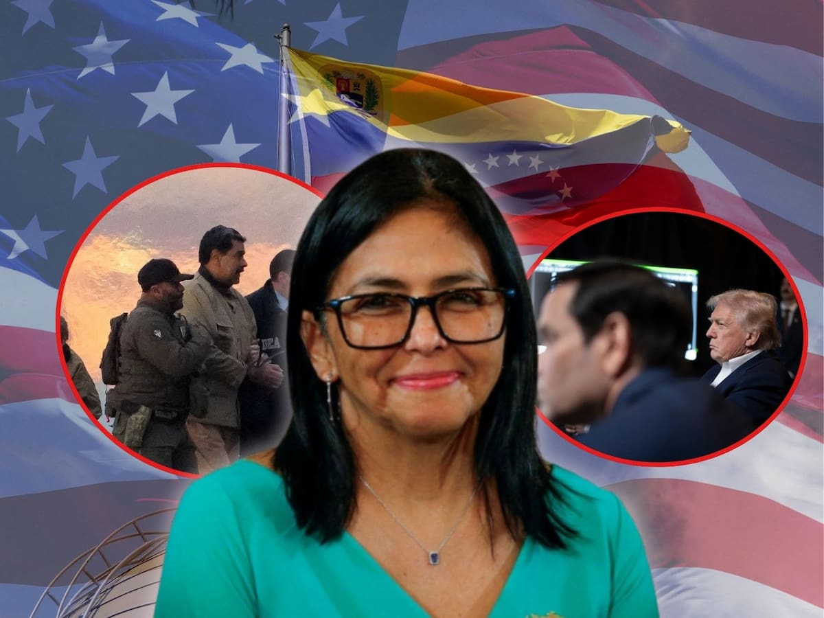 Delcy Rodríguez asume bajo presión: estas son las tres exigencias de Trump a Venezuela tras la caída de Maduro. | Crédito: REUTERS/AP