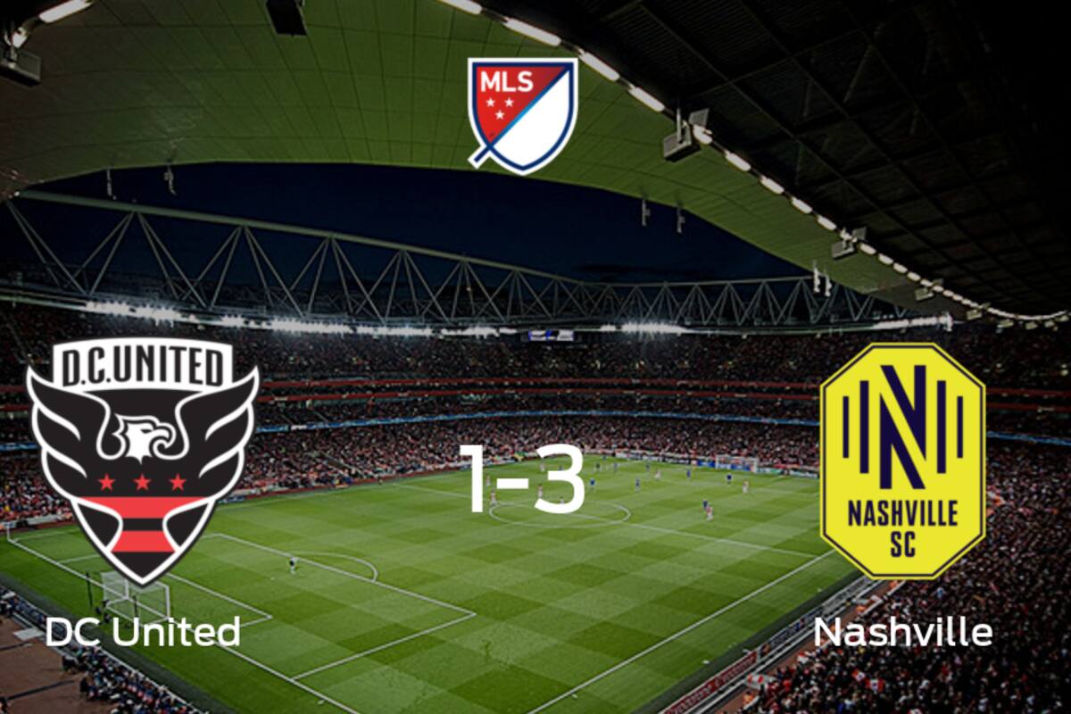 Nashville SC gana 3-1 a DC United y se lleva los tres puntos