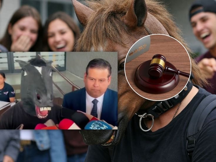 Therian de 28 años que se identifica como caballo se presentó junto a su abogado en el Congreso de Nuevo León para impulsar la “Ley Therian”