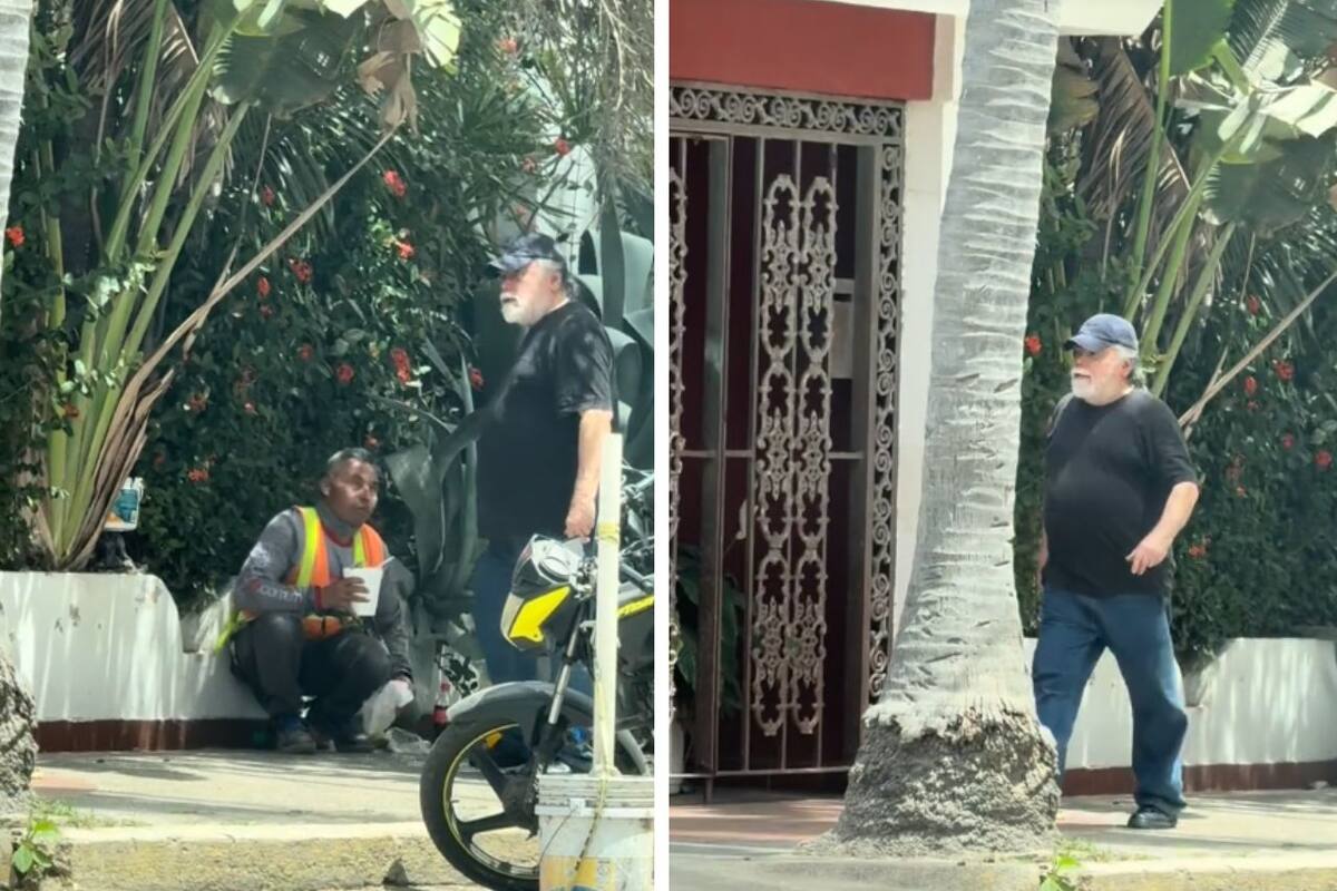 Hombre que corrió a albañil por comer en su cochera en Mazatlán aclara que no es extranjero y da su versión de los hechos: “yo no soy gringo”