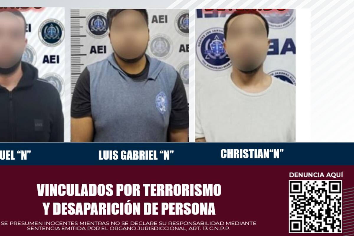 Vinculan a tres por su relación con hallazgo de restos humanos y mensaje a Grupo Firme