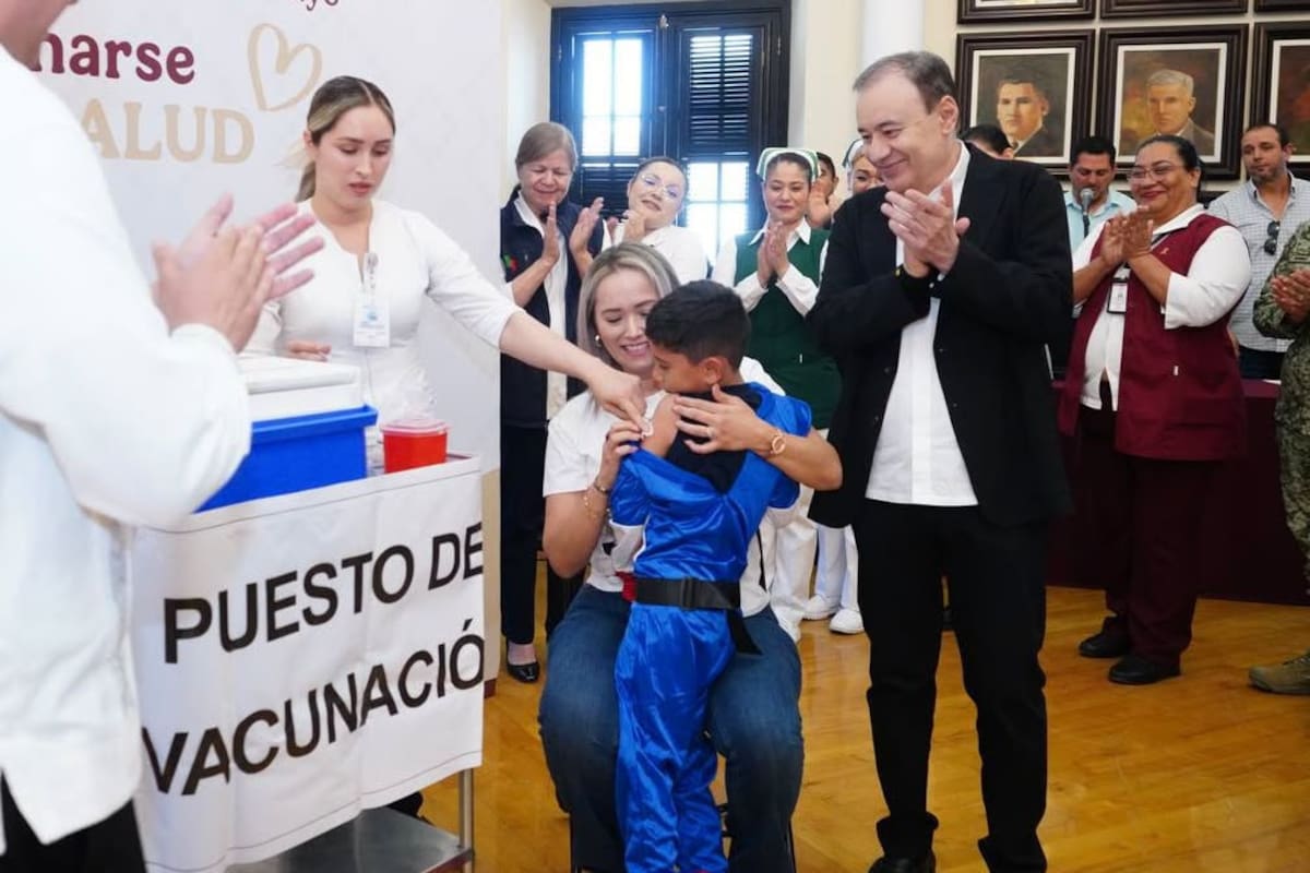 Sonora aplicará más de 1.3 millones de vacunas contra enfermedades respiratorias y llama a completar los esquemas antes del invierno
