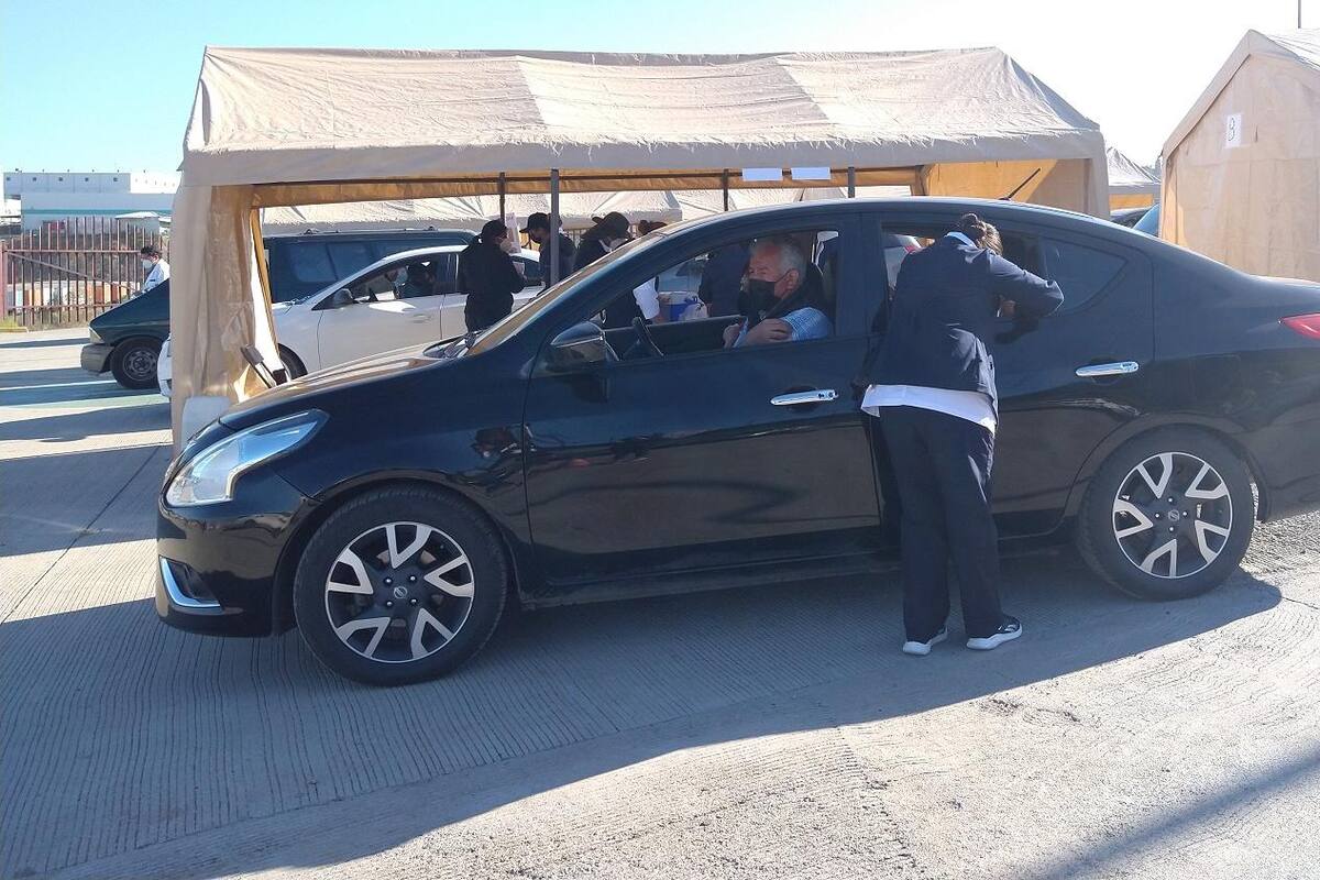 Inicia aplicación de segunda dosis de vacuna anticovid en Rosarito