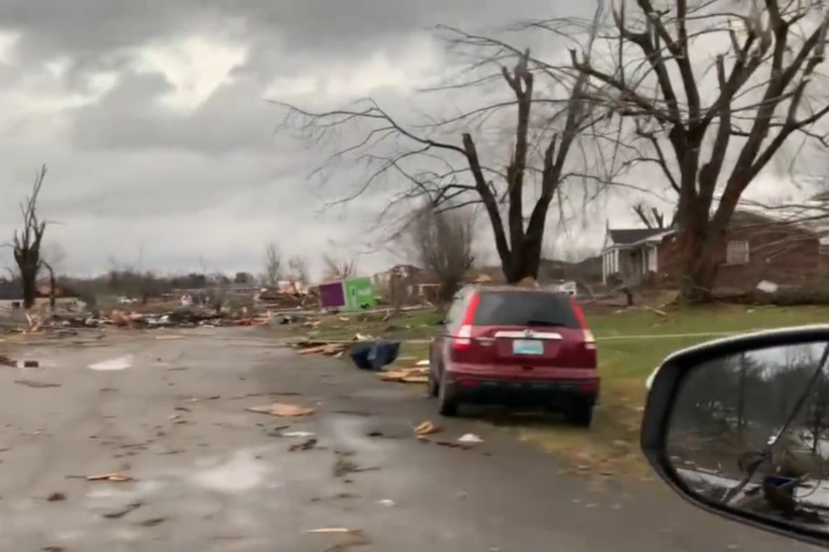 EU: Al menos 50 muertos tras tornado en Kentucky