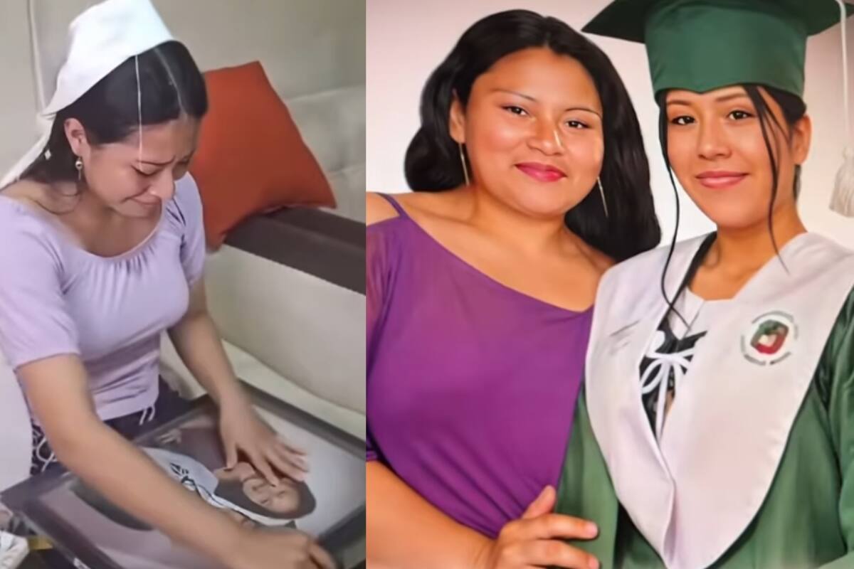“No todas las madrastras son malas”: mujer encarga un retrato para que su hijastra aparezca junto a su madre fallecida en su graduación