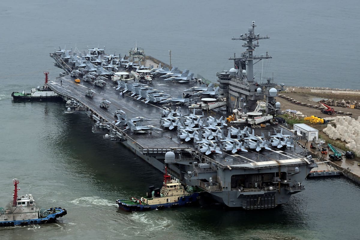 Estados Unidos envía al portaaviones USS Theodore Roosevelt a Medio Oriente por siete meses en medio de las tensiones con Irán