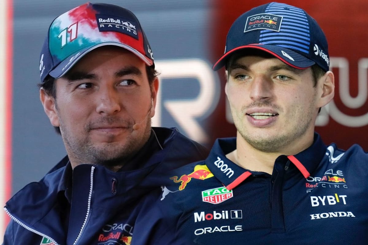 ‘Checo Pérez’ es defendido por su excompañero Max Verstappen: “Teníamos un auto muy difícil”