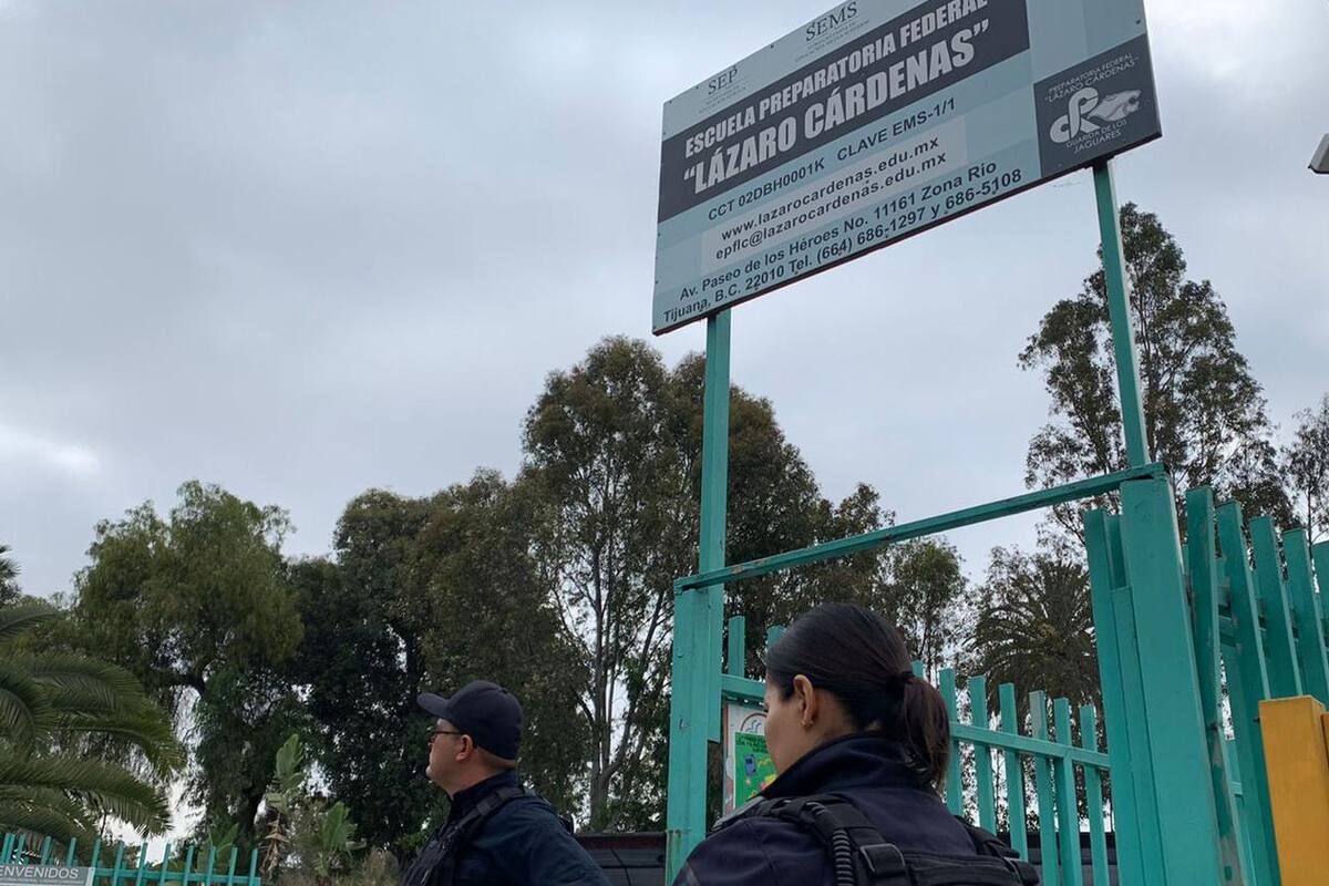 Autoridades realizan jornada de vigilancia en escuelas de Baja California