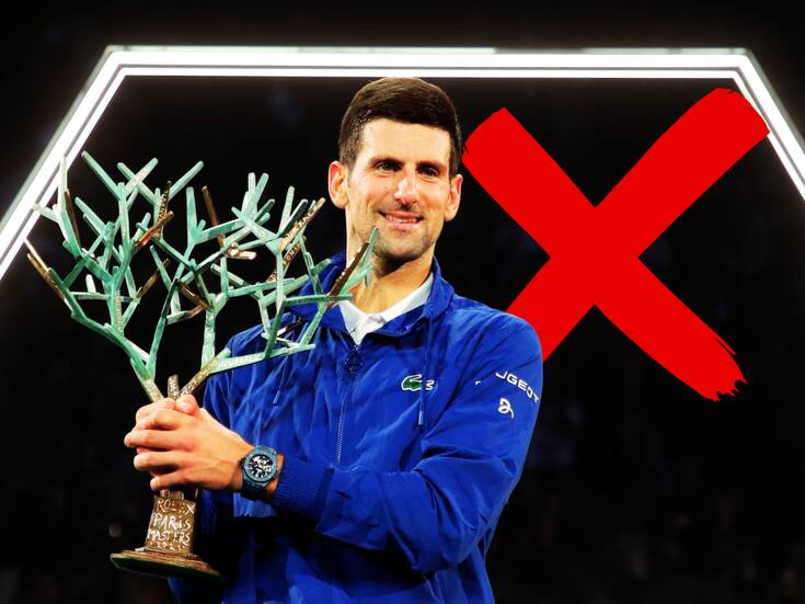 ¿Por qué Novak Djokovic no jugará en el Master 1000 de París?