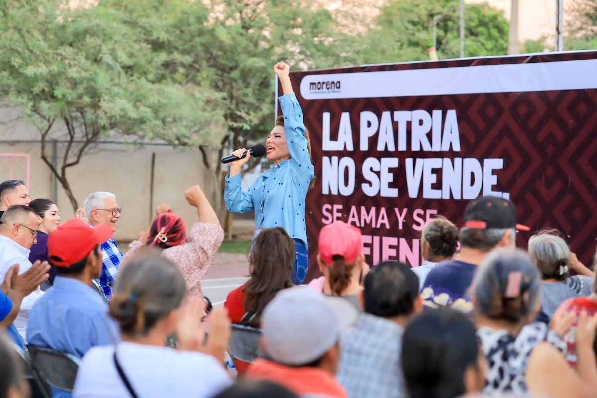 Lorenia Valles reafirma compromiso con las familias del Poblado Miguel Alemán