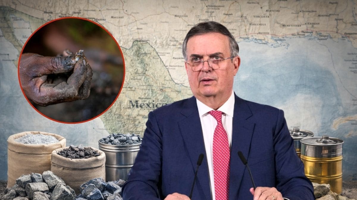 Marcelo Ebrard impulsa acuerdo global para asegurar minerales críticos que México necesita para su industria y transición energética ante competencia mundial por litio, níquel y cobalto