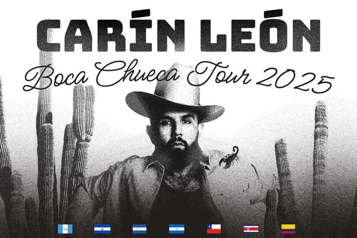 Carín León anuncia gira por Centro y Sudamérica: fechas, países y escenarios