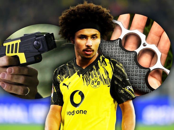 Karim Adeyemi del Borussia Dortmund fue multado tras recibir armas ilegales por TikTok Shop