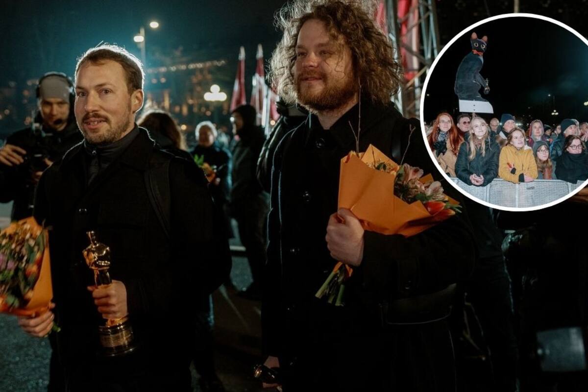 Así recibieron a Gints Zilbalodis en Letonia luego de ganar el Oscar por “Flow”