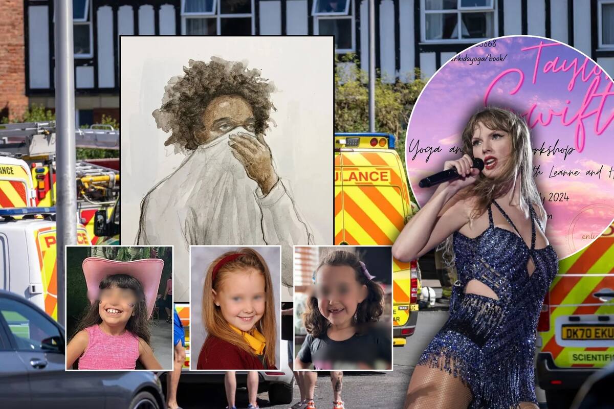 Joven de 18 años mató brutalmente a 3 niñas pequeñas durante una clase de baile inspirada en Taylor Swift e hirió a 8 más; es declarado culpable en Reino Unido