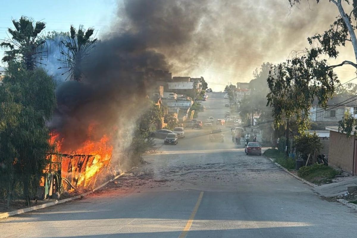Aumenta riesgo de incendios en Rosarito por sequía