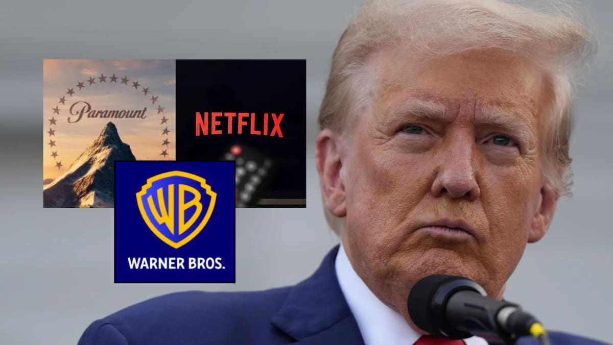 Netflix vs. Paramount: la batalla por Warner Bros. Discovery llega a la Casa Blanca. Foto: AP