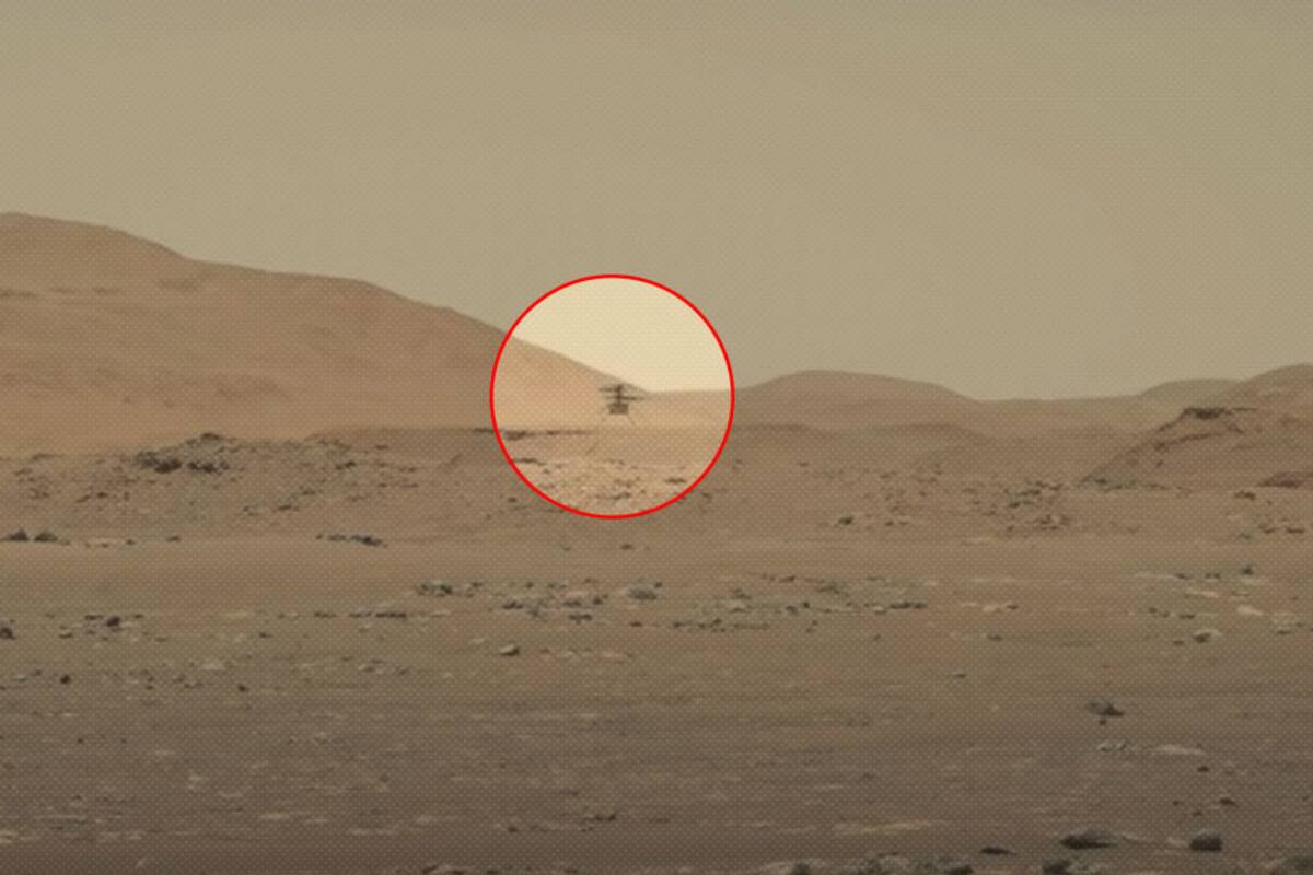Helicóptero Ingenuity de la NASA bate récord de distancia y velocidad