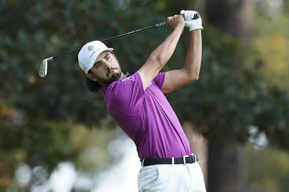 El mexicano Abraham Ancer se mantiene entre los punteros del Masters de Augusta