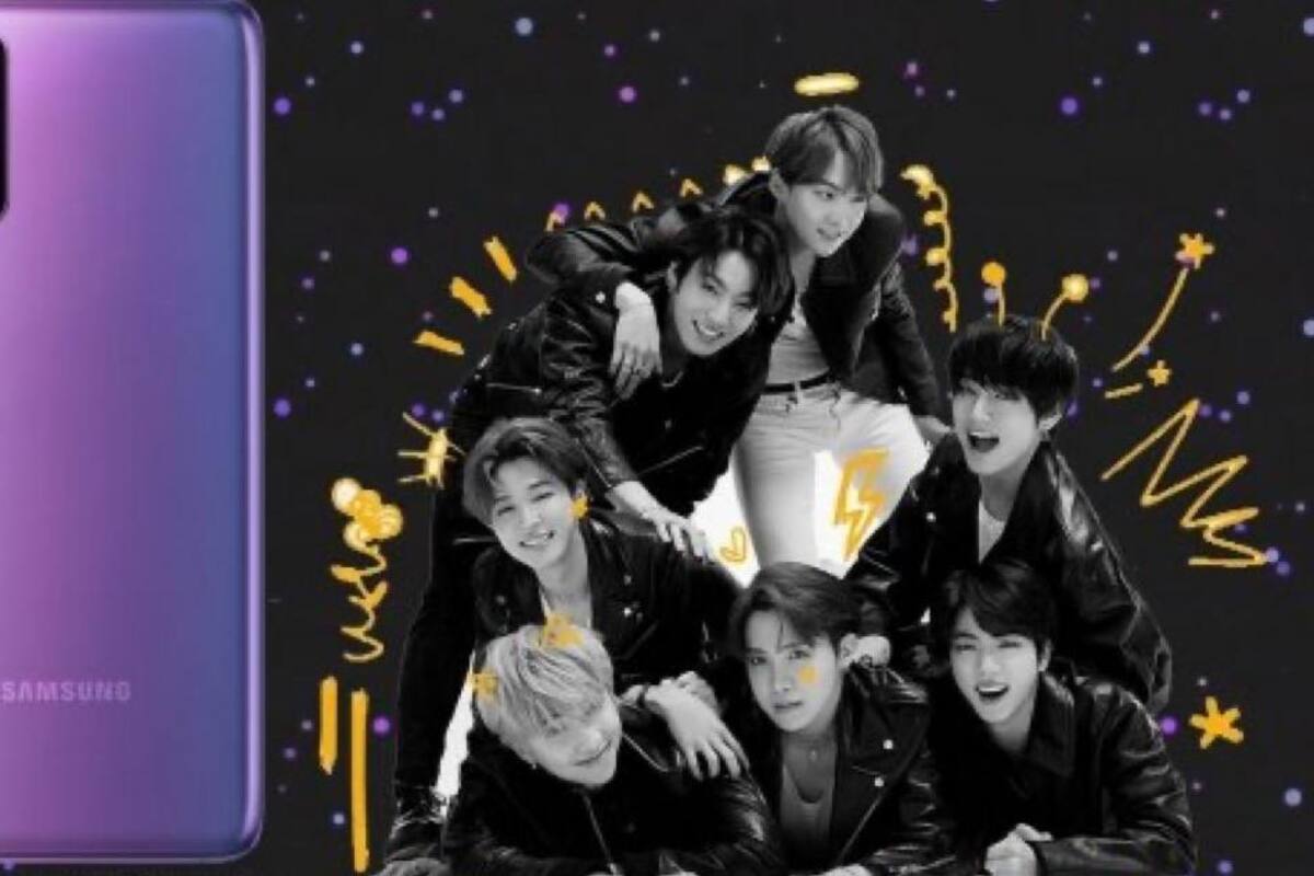 Samsung lanzará un Galaxy S20+ edición especial de BTS
