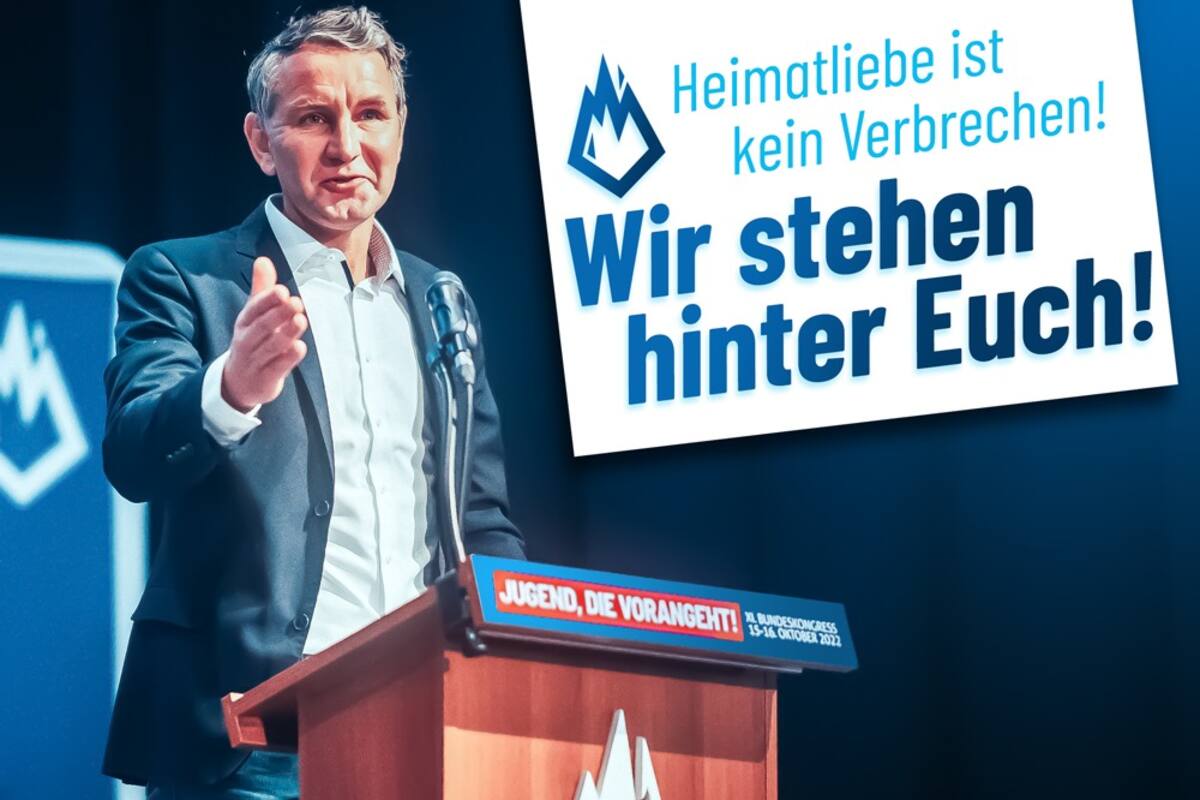 El líder de la facción más extremista del partido Alternativa por Alemania (AfD