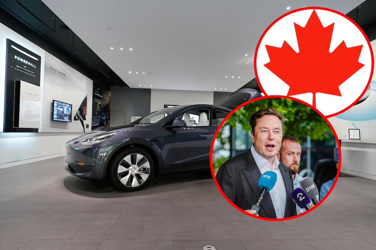 Proponen en Canadá arancel del 100% sobre autos Tesla, de Elon Musk, “el amigo de Donald Trump”