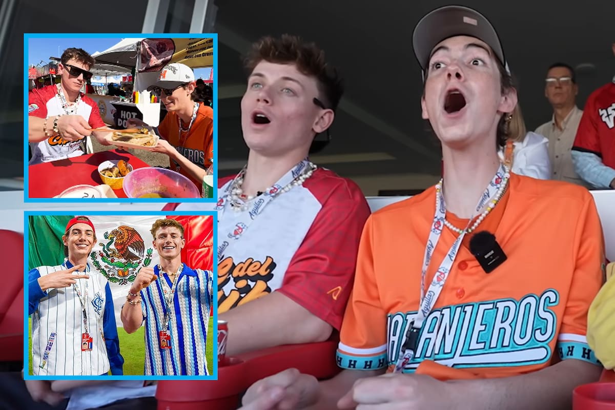 ¿Quiénes son los YouTubers gringos que quedaron impactados con el beisbol mexicano en la Serie del Caribe?