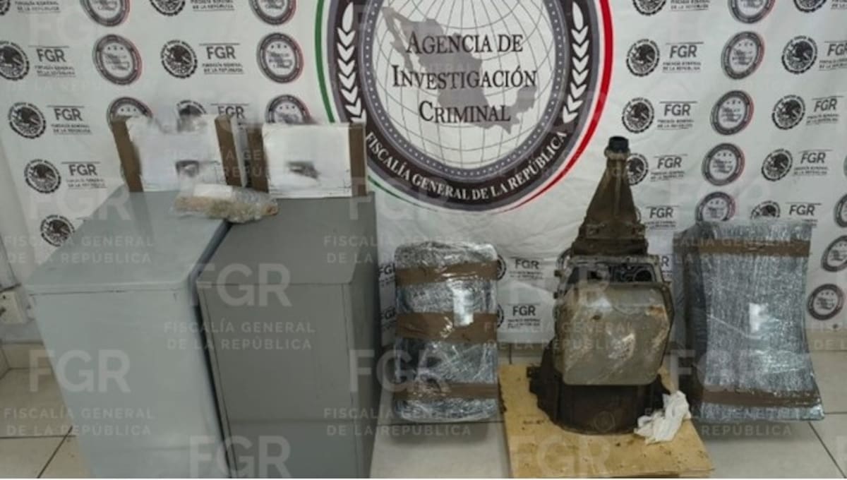 Dos hombres fueron vinculados a proceso tras un operativo federal en el fraccionamiento San Marcos, donde se aseguraron cargadores, partes de armas largas, cartuchos y mariguana. Foto: Cortesía