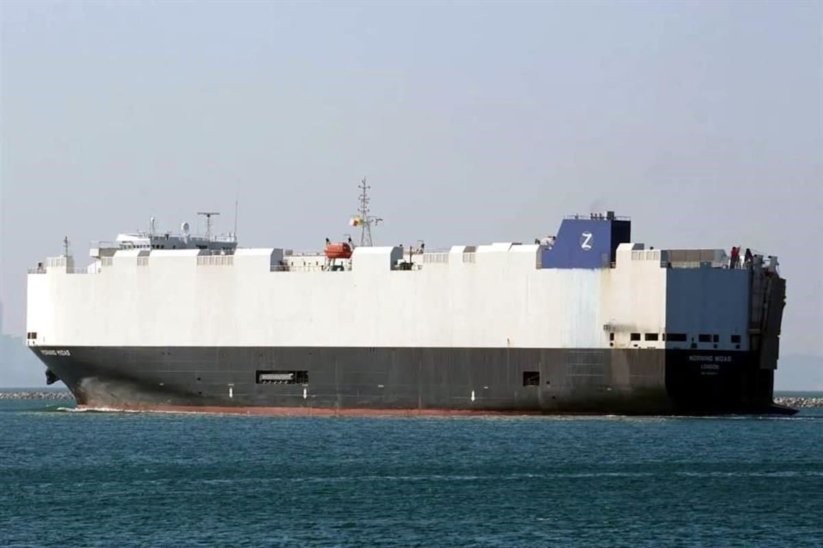 Buque carguero Morning Midas, que iba en dirección a México, se hunde con más de 3 mil vehículos a bordo en el Pacífico: ¿Qué se sabe?