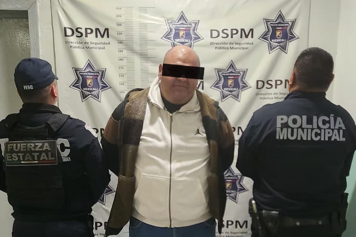 Hombre buscado por el delito de tortura en Tijuana es detenido en Mexicali