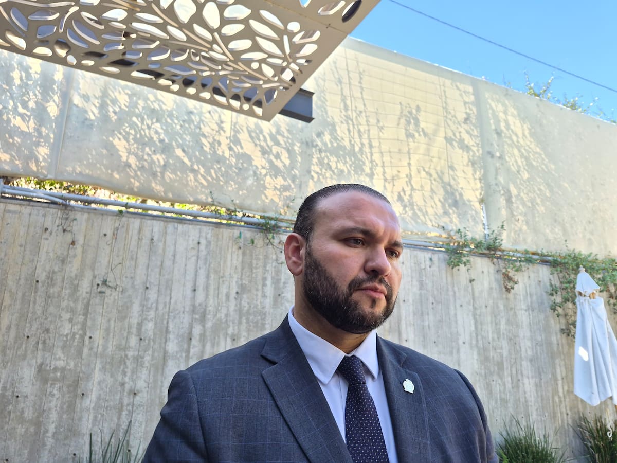Daniel Avitia Beltrán, presidente del Colegio de Abogados de Tijuana, señaló que la experiencia profesional también debe considerarse para litigar en materia familiar. Foto: Michelle Castillo