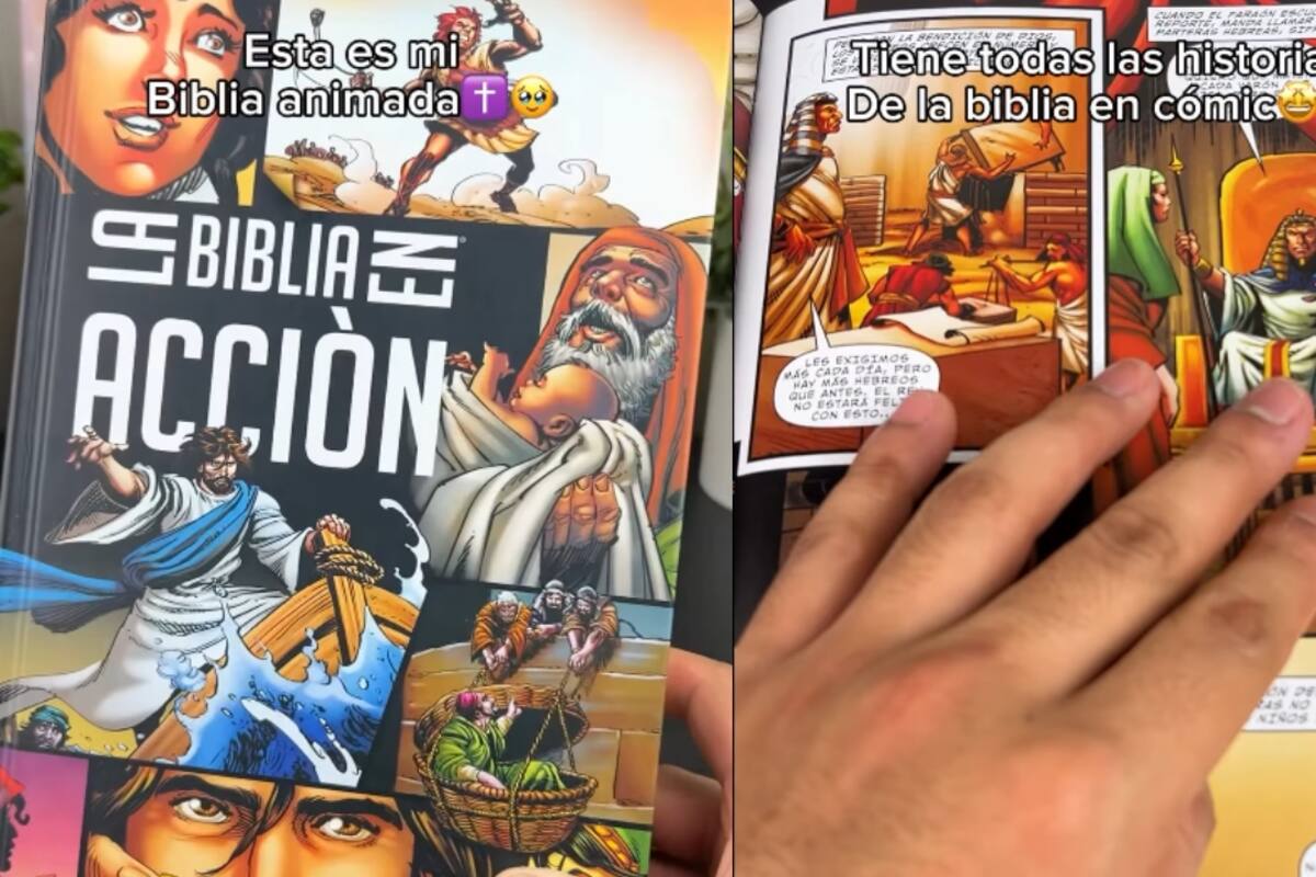 Joven convierte la mayoría de la Biblia en cómic y se vuelve tendencia en redes