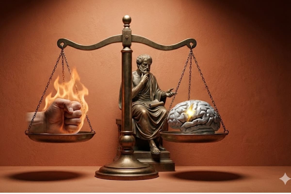 Aristóteles tenía la fórmula para la ira ‘virtuosa’: por qué su regla de 2,300 años (‘persona correcta, momento justo, motivo adecuado’) es la guía de inteligencia emocional que necesitas hoy